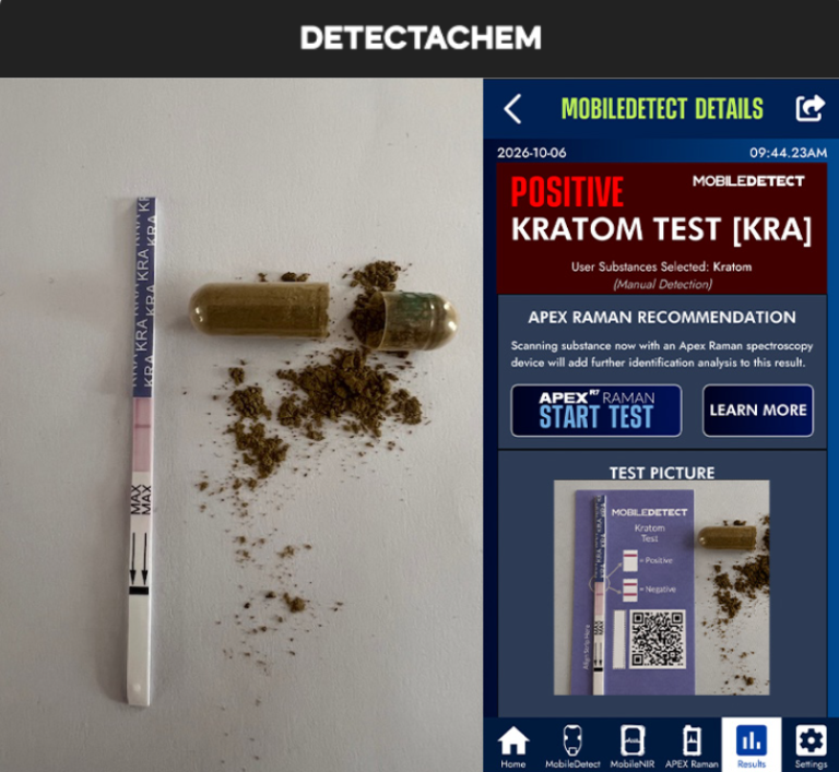 UUTUUS: DetectaChem MobileDetect Kratom -pikatestiliuskat nyt saatavilla!